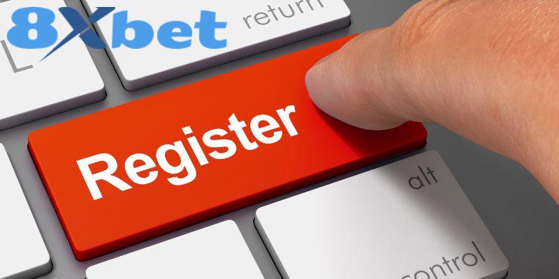 Giao diện đăng ký tài khoản tại 8xbet đơn giản và dễ thao tác trên cả máy tính và điện thoại