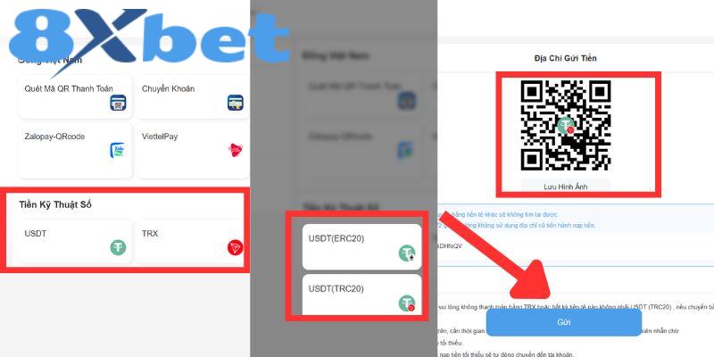 Hướng dẫn nạp dành cho người dùng tiền ảo